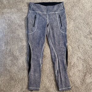 Lululemon Athletica Speckled Gray Leggings